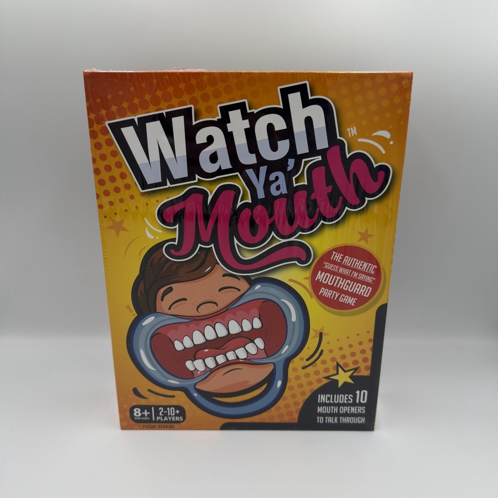 Watch YA Mouth WYM001 Mouthguard Party Game Family Edition BRAND NEW & SEALED